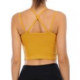 thumbnail image 7 of FOCUSSEXY Summer Crop Tank Tops Padded Sports Bra for Women Padded Sports Bra Longline Camisoles Casual Tank Tops Vest Sleeveless Crop Tops, 7 of 7