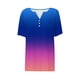 thumbnail image 3 of Camisetas Casuales de Mujer con Cuello en V Camiseta de Color Sólido, Manga Corta Casual Top para el Uso Diario, 3 of 5
