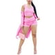 thumbnail image 1 of SAYOO Chaleco femenino + abrigo + pantalones cortos, versión ajustada de ropa casual de verano SAYOO moda, 1 of 9