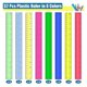 thumbnail image 2 of 12 Inch Plastic Rulers, 32 PCS Transparent Assorted Bulk Rulers, 2 of 5