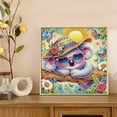 thumbnail image 6 of Animal Sunbathing Diamond Art Painting Kit, 6 of 7