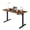 Dark Walnut, variant on DRNANLIT 24x48 Inches Electric Standing Desk, Adjustable Height Sit Stand Desk, Mahogany/Natural Wood Top