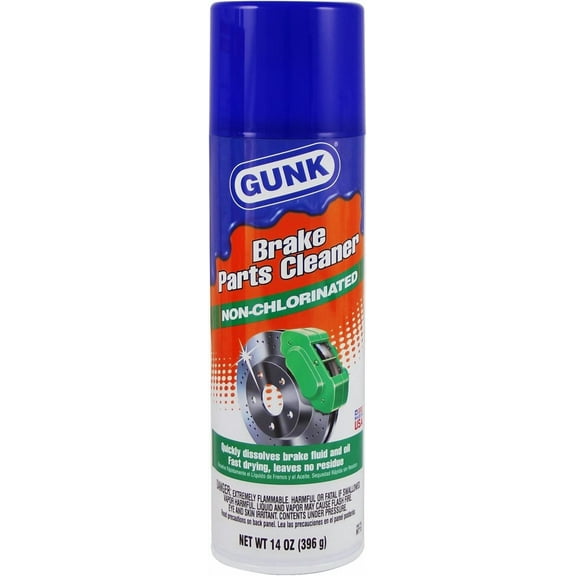 Gunk M715-12PK Non-Chlorinated Brake Cleaner - 14 oz., (Case of 12)