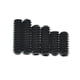 thumbnail image 3 of KAISH 50x US #4-40 x 5/16"" Tornillos hexagonales de ajuste de altura para sillín de puente de guitarra negro para Stratocaster/Telecaster, 3 of 4