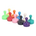 thumbnail image 3 of LLC 10PCS Color Magnets Strong NdFeB Magnetic Push Pins for Kitchen Whiteboard Office Fridge 19 X 25mm, 3 of 5