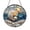 Acrylic 3.5 Inch, variant on Pearl Seashell Stained Glass Suncatcher Window Decor, Iridescent Ocean Style Hanging Ornament for Coastal Home