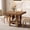 Brown, variant on Finmind 31.5" Square Dining Table for 4, Small Wooden Kitchen Table with Storage Shelves for Dining Room, Living Room, Brown