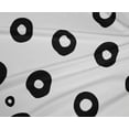 thumbnail image 5 of oneOone Polyester Spandex White Fabric Polka Craft Projects Decor Fabric Printed By The Yard 56 Inch Wide-6K, 5 of 6