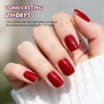 thumbnail image 6 of JODSONE Gel Nail Polish Kit with U V Light 32 Colors Crystal Transparent Classic Color + 4 Functional Adhesive Bottles Kit, 6 of 9