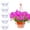 A(6in), variant on 2026 New Hanging Basket Water Catcher, Hanging Basket Drip Pan with Hooks, Plastic Clear Hanging Basket Tray for Watering, Plastic Plant Saucer for Indoor Outdoor Hanging Plants Baskets (5pcs, 6in)