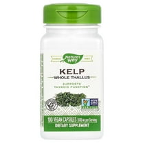 Nature's Way Kelp - 100 Vegan Capsules