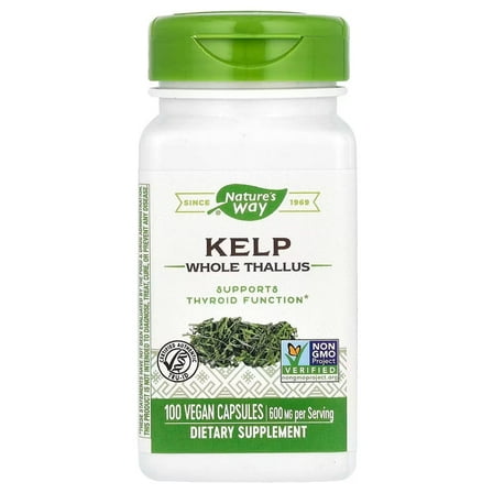 Nature's Way Kelp - 100 Vegan Capsules