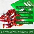 thumbnail image 4 of NPG Dried Sichuan Red Chili Peppers Whole 4 Ounces, Medium Hot, Capsicum Annuum for Mexican, Chinese, Thai Dishes, Premium Szechuan Dried Red Chilies for Chili Oil, Paste, and Sauce, 4 of 6