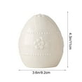 thumbnail image 3 of Lilixerw Handcrafted Ceramic Easter Egg Ornament with Small Floral Design,Tabletop Home Decor for Living Room,Shelf,Desk,Spring Festival Ornament,Centerpiece Craft Gift,4.3x3.6 inch,Pink, 3 of 6