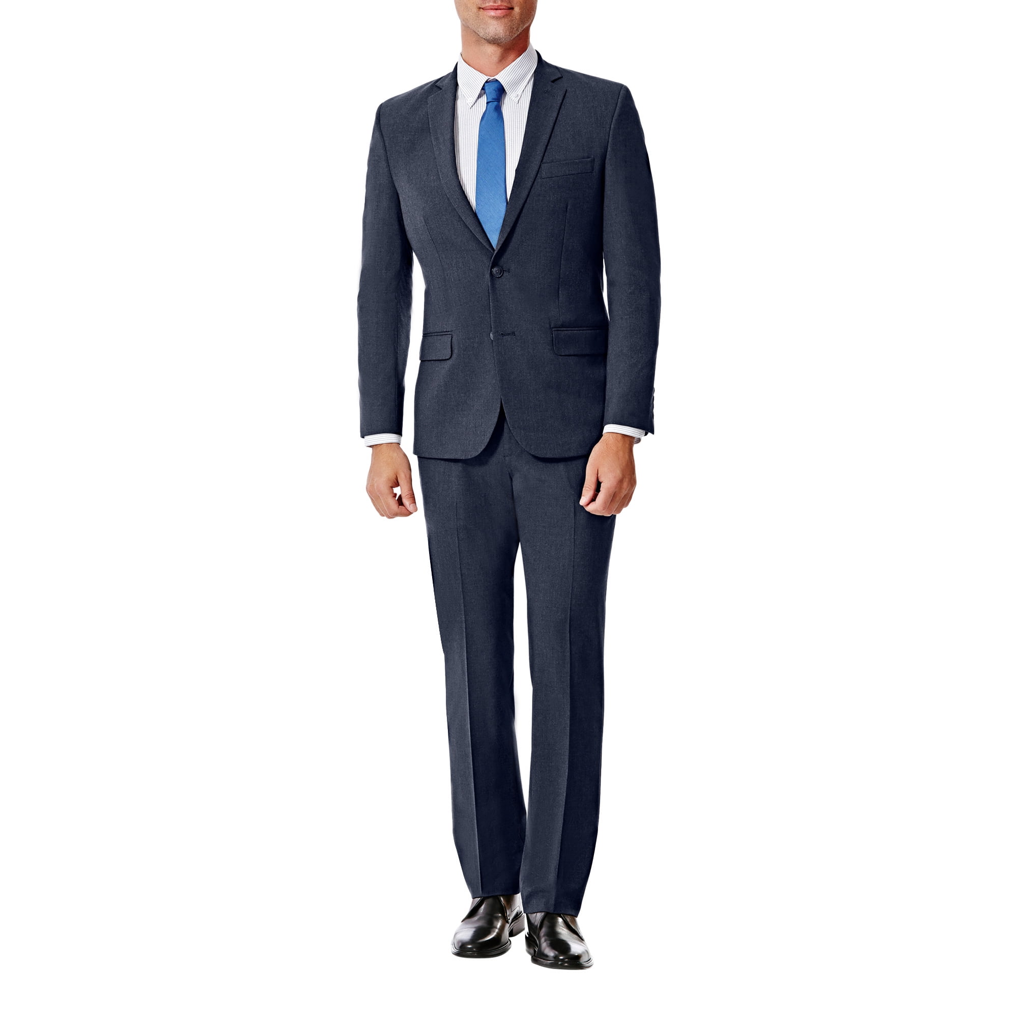 Haggar - JM Haggar Men's Slim 4 Way Stretch Suit Separate Jacket Slim Fit HZ70295 - Walmart.com 