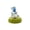 🍒 Blue_Hot#6203, variant on Glass Rotating Animal Ornament • Handmade Blown Glass Figurine on Ceramic Base • Spinning Desktop Décor for Home or Car • Multicolor Gift Collectible