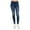 *Blue, variant on CENGNIAN Women's Skinny High Waist Ripped Jeans,Ladies Stretchy Distressed Denim Pants,Washed Tummy Control Trousers For Women,Blue,Size L
