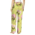 thumbnail image 3 of Xecao Avocado Lovers Women's Straight Lounge Pajama Pants: The Epitome of Relaxed Sleepwear, 3 of 9