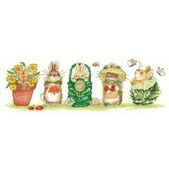 Garden Helpers XMS35 Counted Cross Stitch Kit