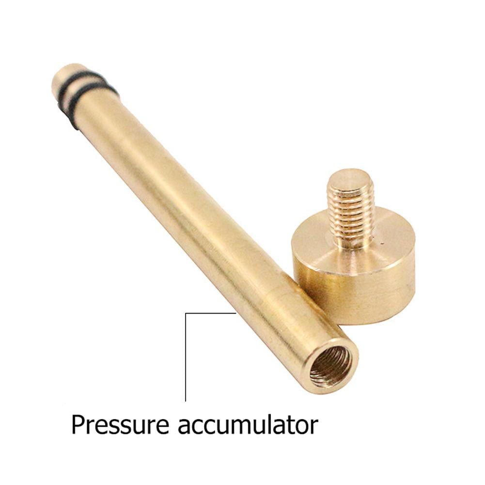 USA Brass Metal Fire Piston Outdoor Emergency Fire Tube Camping Survival Tool 