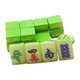 thumbnail image 5 of LLavero de Mahjong pequeño de 18 Uds., colgante artesanal para manualidades, colgante de llave, colgante de llavero de azulejos de Mahjong chinos de Verde, 5 of 9