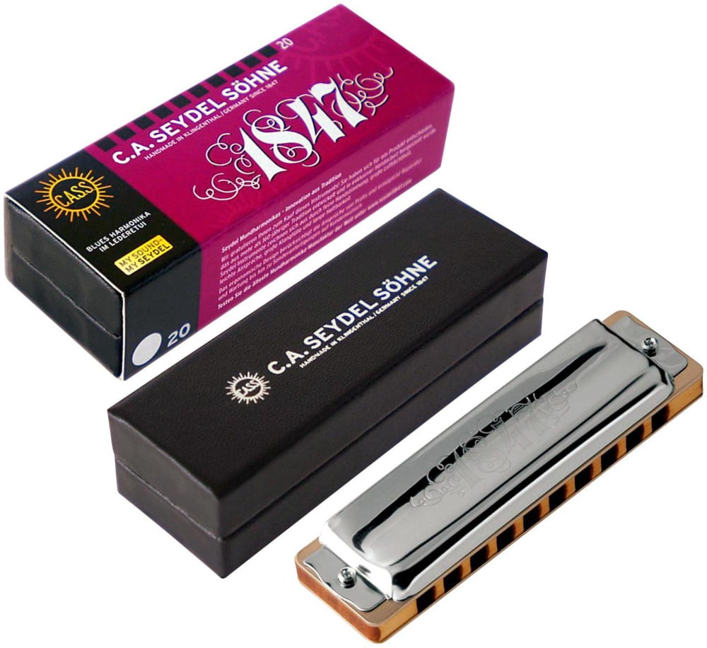 SEYDEL, Harmonica, Blues Classic 1847 with Stainless Steel Reeds