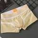 thumbnail image 2 of Calzoncillos Elásticos Calzoncillos Sin Costuras Calzoncillos Bóxer de Color Sólido Para Hombres Calzoncillos Bóxer de Cintura Media de Gran Tamaño Odeerbi  ODB119234, 2 of 3