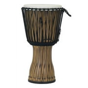 Pearl PBJVR12698 12" Rope Tuned Djembe - Zebra Grass