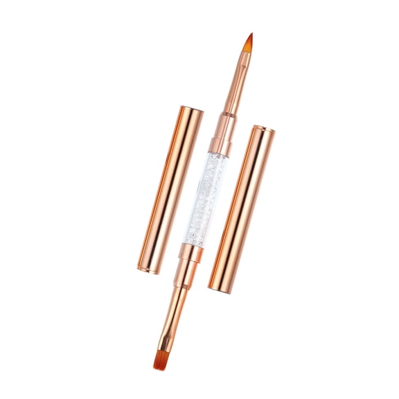 Vocoste Double Ended Nail Art Brush Gel Polish Nail Art Design Pen Painting Brush Tools for Home DIY Manicure