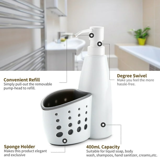 Kitchen countertop sale liquid soap dispenser