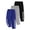 Gray Blue Black, variant on Fdqin Boys Sweatpants - 3 Pack Elastic Waisted Stripes Athletic Jogger Pants for Kids 3-12 Years