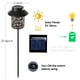 thumbnail image 3 of Fiudx Faroles Solares, Decoración de Jardín Exterior, Luces Colgantes Solares, Diseño de Metal Resistente a La Intemperie, Decoración de Mesa de Árbol de Patio, Iluminación de Patio, Paquete de 1 Far, 3 of 6