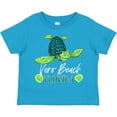 thumbnail image 3 of Inktastic Vero Beach, Florida Happy Sea Turtle Boys or Girls Toddler T-Shirt, 3 of 5
