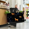 thumbnail image 6 of Constellation Collapsible Oxford Cloth Laundry Bag Grocery Bags Shopping Bag with Reusable Foldable Large Capacity, 6 of 7