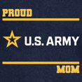 thumbnail image 3 of CafePress - Proud Army Mom White And Gold Sweatshirt - Pullover Hoodie, Classic & Comfortable Hooded Sweatshirt, 3 of 4