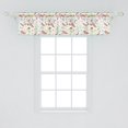 thumbnail image 2 of Ambesonne Floral Window Valance, Spring Petals Botanical Nature Inspired Beauty Seasonal Celebration of Mother Earth, Curtain Valance for Kitchen Bedroom Decor with Rod Pocket, 54" X 12", Multicolor, 2 of 3