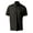 Black, variant on Paragon Men's Anti Microbial 30 Upf Protection Polo Shirt, Style 100