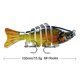 thumbnail image 3 of Swimbait Fishing Tackle 10cm Fishing Lure 7 Segment Artificial Hard Baits Multi Jointed Swimbaits Swimming Lures, 3 of 4