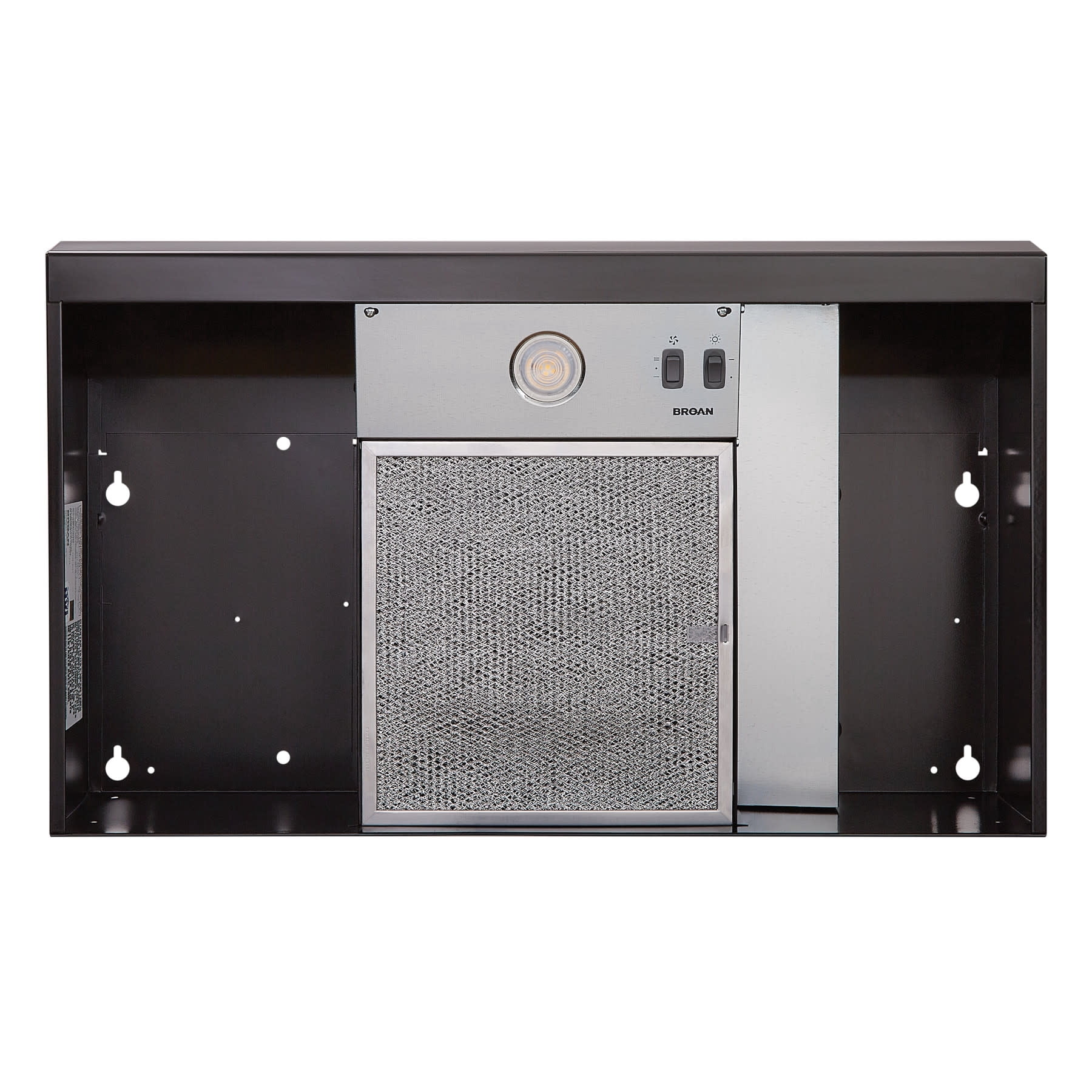 Broan BXT130WW Broan 270 Max Cfm 30-Inch Under-Cabinet 4-Way Convertible Range Hood -