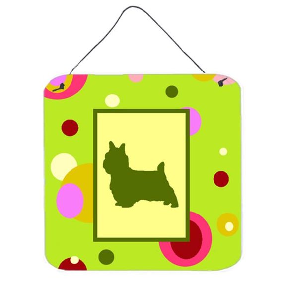 Silky Terrier Aluminium Metal Wall Or Door Hanging Prints