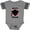 Football Heather and Smoke, variant on Inktastic NICU Graduate Girls Girls Baby Bodysuit