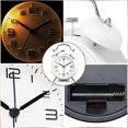 thumbnail image 3 of Twin Bell Alarm Clock with Backlight, 4" Stereoscopic Dial, Battery Operated Loud Alarm Clock, No Ticking, Noiseless, Retro Bell Alarm Clock, Quartz D, 3 of 5