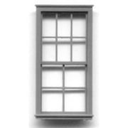 HO 32"x70" 6/4 Pane Dbl Hung Window (8)