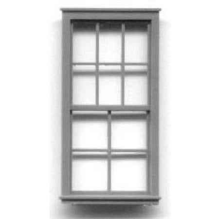 HO 32"x70" 6/4 Pane Dbl Hung Window (8)