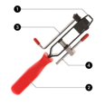 thumbnail image 3 of Boot Clamp Clamp Clamp Cage Clamp Cut-off Clamp Clamp Tool Automobile Repair Removal Tool, 3 of 4
