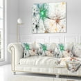 thumbnail image 3 of Designart Abstract Colorful Fireworks - Abstract Throw Pillow - 18x18, 3 of 5
