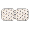 thumbnail image 5 of Lsque Hippos Driving A Car 2 PCS Windshield Sun Shade | CarFoldable Window Covers | Car Accessories Reflect UV for Universal Cars SUV Truck | Large, 5 of 7