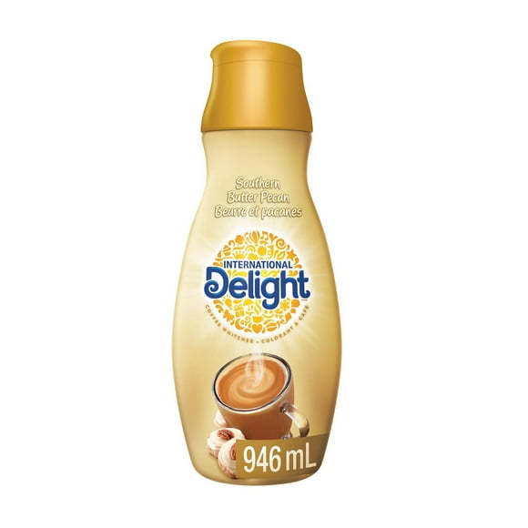 International Delight, Southern Butter Pecan Coffee Creamer, 946ml Coffee Whitener