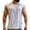 White, variant on HappyYEE Men's Gym Tank Tops Casual Round Neck Sports Fitness Sleeveless Tops Comfy Breathable Summer Tank Gray L