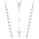 thumbnail image 1 of Rosario De Plata Ley 925 Con Bola Diamantada De 45 Cm, 1 of 5